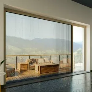 Installer moustiquaire latéral plissé de grandes dimensions, devis personnalisé chez CLINIQUE DU STORE sur les Monts d'Or, 