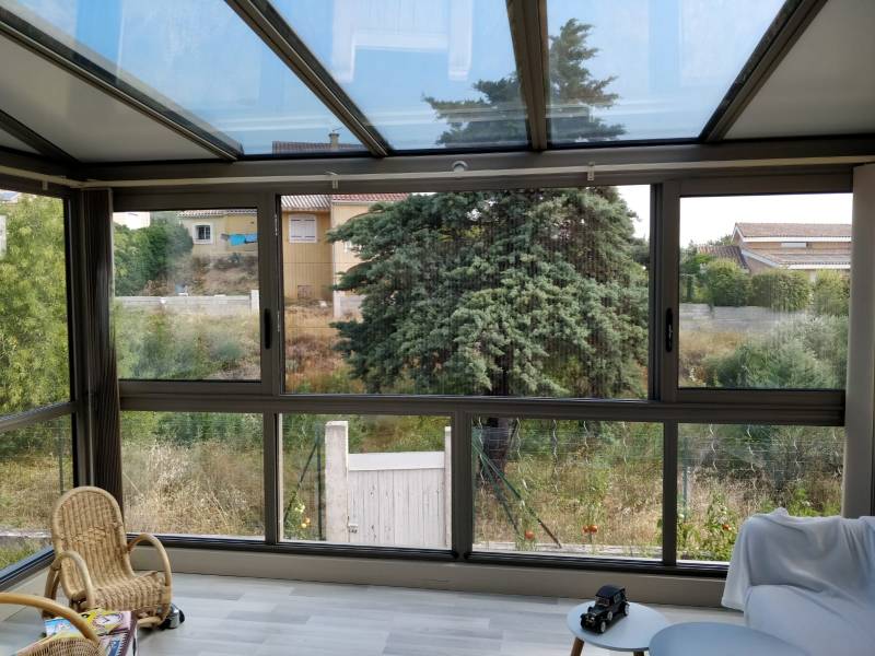 Moustiquaire baie vitrée SUR MESURE - CLINIQUE DU STORE Caluire