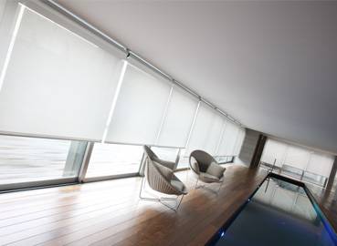 STORES INTÉRIEURS SUR MESURE GRANDES DIMENSIONS - CLINIQUE DU STORE LYON