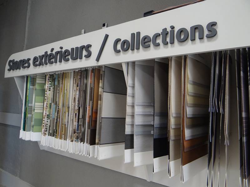 TOILE DE STORE BANNE, show room CLINIQUE DU STORE CALUIRE 